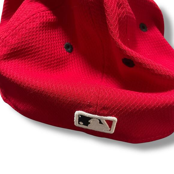 Boston Red Sox New Era 59FIFTY Fitted Hat Cap Size 6 3/4 MLB Fenway Performance - Picture 5 of 11